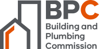 Building and Plumbing Commission badge